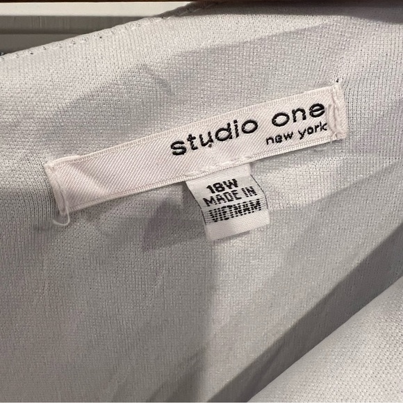 Blue White Floral Maxi Dress Boho Vneck Chiffon - Picture 6 of 7